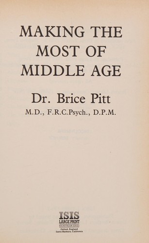 Cover for Making the Most of Middle Age