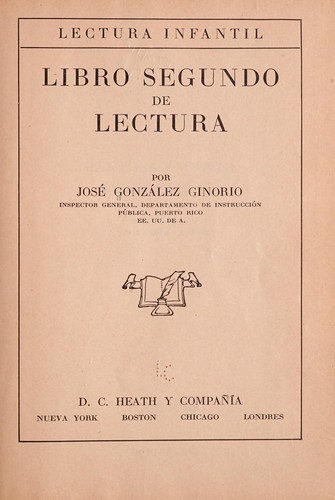 Cover for Lectura infantil