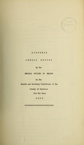 Cover for [Report 1935]