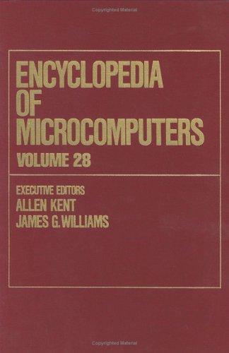 Cover for Encyclopedia of Microcomputers