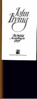 Cover for World According to Garp
