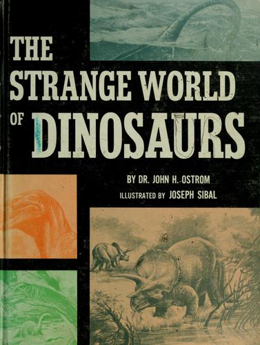 Cover for The strange world of dinosaurs