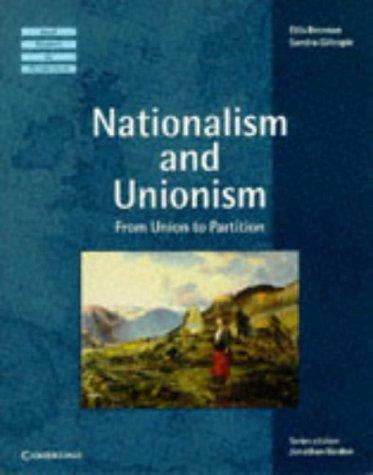 Cover for Nationalism and unionism