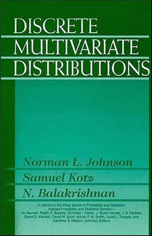 Cover for Discrete multivariate distributions