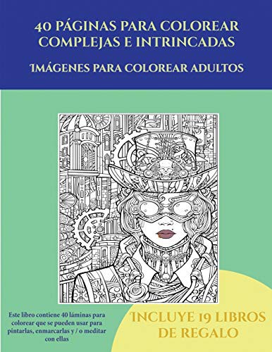 Cover for Imágenes para colorear adultos