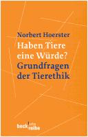 Cover for Haben Tiere eine Würde?