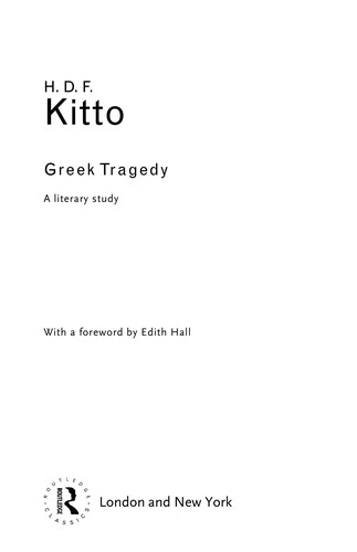 Cover for Greek tragedy
