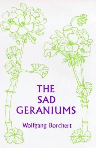 Cover for The sad geraniums, and other stories.