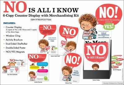 Cover for NO Is All I Know 6-Copy Counter Display with Merchandising Kit