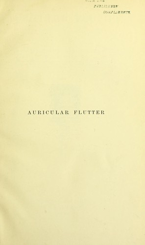 Cover for Auricular flutter