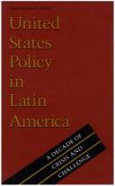 Cover for United States policy in Latin America