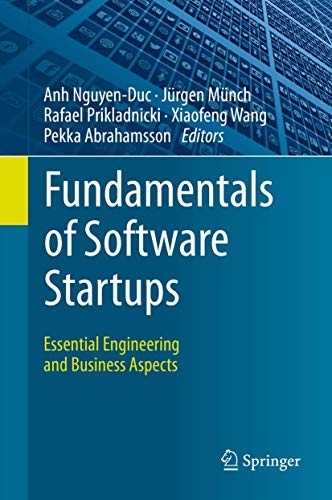 Cover for Fundamentals of Software Startups