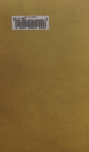 Cover for The geographer's craft