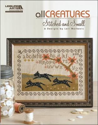 Cover for All Creatures Stitched And Small 6 Designs