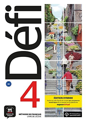 Cover for Défi 4 Éd. hybride Livre de l'élève