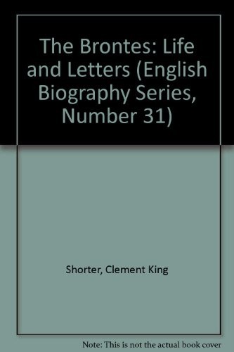 Cover for The Brontës; life and letters.