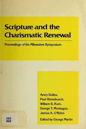 Cover for Scripture and the charismatic renewal