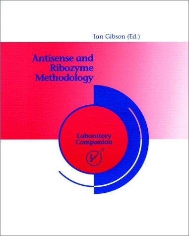 Cover for Antisense and Ribozyme Methodology
