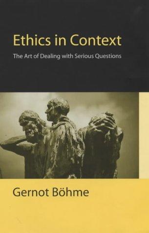 Cover for Ethics in Context