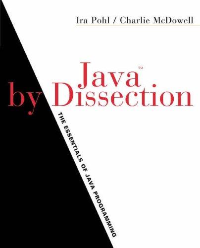 Cover for Java by Dissection