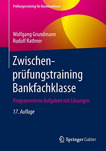 Cover for Zwischenprüfungstraining Bankfachklasse