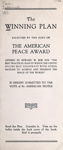 Cover for The winning plan