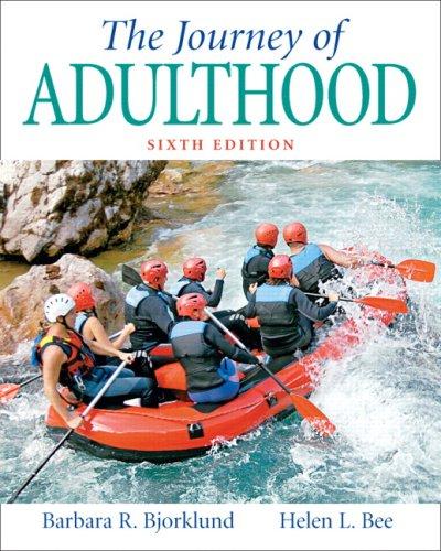 Cover for The Journey of Adulthood