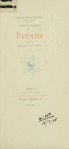 Cover for Perrette.