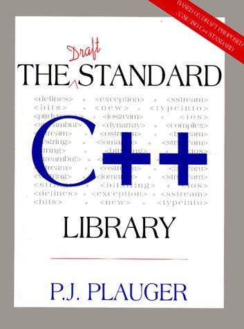 Cover for The draft Standard C++ library