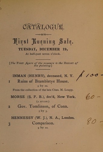 Cover for The collection of paintings, drawings and statuary