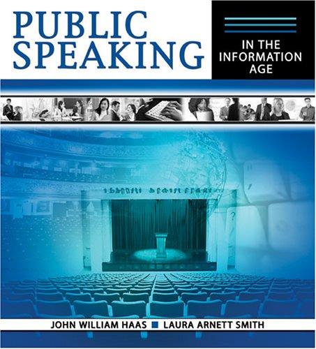 Cover for Public Speaking in the Information Age