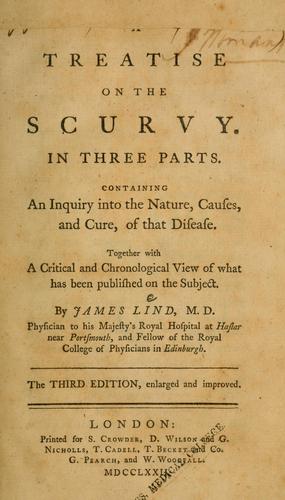 Cover for A Treatise on the Scurvy.