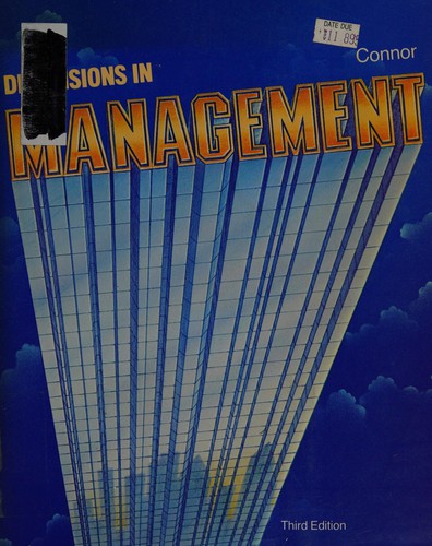 Cover for Dimensions in management