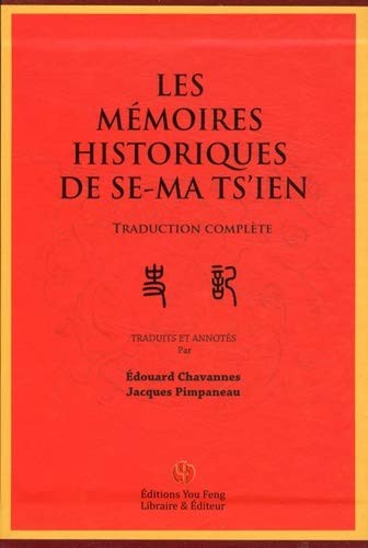 Cover for Les mémoires historiques de Se-Ma Ts'ien