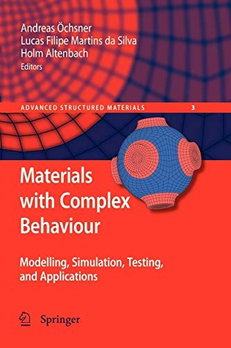 Cover for Materials with Complex Behaviour