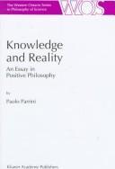 Cover for Knowledge and reality