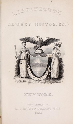 Cover for The history of New York from its earliest settlement to the present time