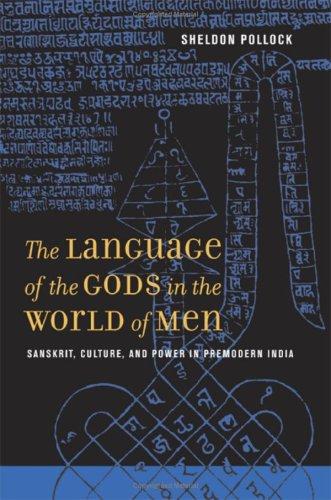 Cover for The language of the gods in the world of men