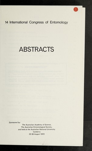 Cover for Abstracts