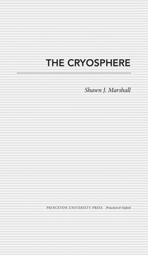 Cover for The cryosphere