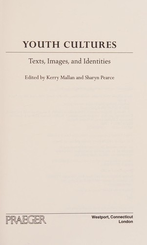 Cover for Youth cultures