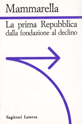 Cover for La prima Repubblica