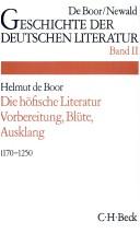 Cover for Geschichte der deutschen Literatur von den Anfängen bis zur Gegenwart, Bd.2, Die höfische Literatur
