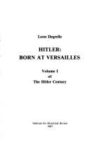 Cover for Hitler