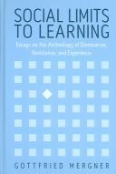 Cover for Social limits to learning