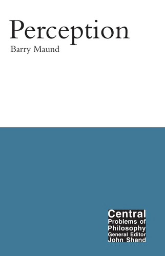Cover for PERCEPTION.
