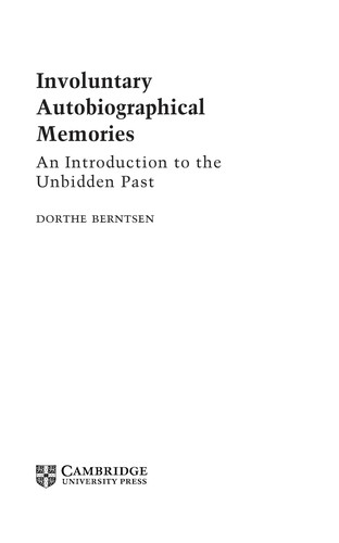 Cover for Involuntary Autobiographical Memories