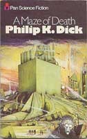 Cover for A maze of death