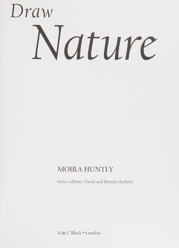 Cover for Draw nature