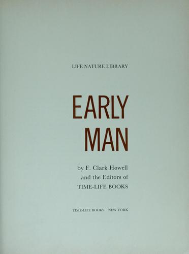 Cover for Early man